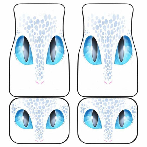 Light Fury Eyes Car Floor Mats Universal Fit - CarInspirations