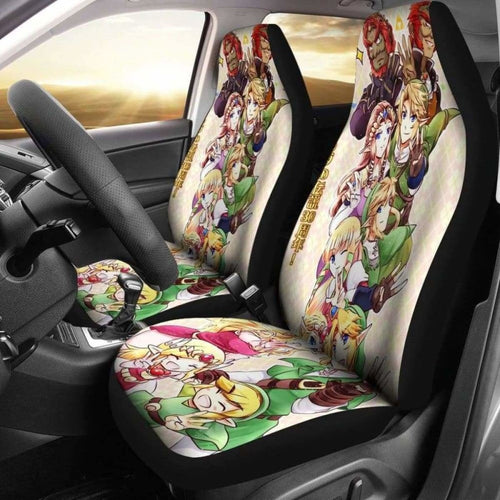 Link And Zelda Car Seat Covers Universal Fit 051012 - CarInspirations