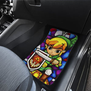 Link Car Floor Mats Legend Of Zelda Games Fan Gift H040220 Universal Fit 225311 - CarInspirations