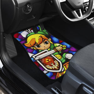 Link Car Floor Mats Legend Of Zelda Games Fan Gift H040220 Universal Fit 225311 - CarInspirations