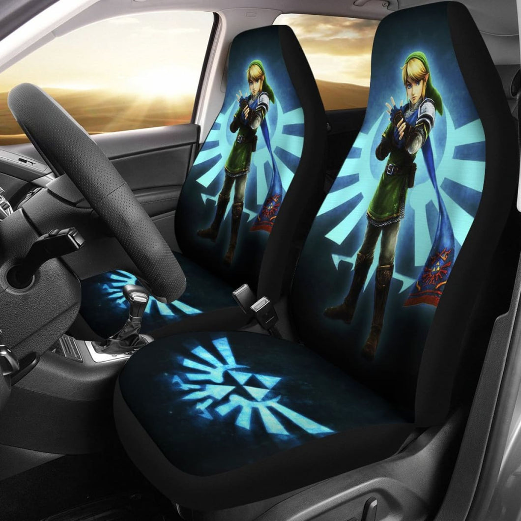 Link Car Seat Covers The Legend Of Zelda Games H040120 Universal Fit 225311 - CarInspirations