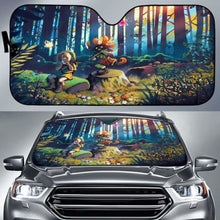 Load image into Gallery viewer, Link Legend Of Zelda Singing Auto Sun Shade 918b Universal Fit - CarInspirations