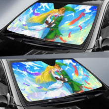 Load image into Gallery viewer, Link The Legend Of Zelda Skyward Sword Car Sun Shade Universal Fit 225311 - CarInspirations