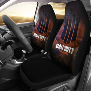 Logo Black Ops Call Of Duty Car Seat Covers Lt04 Universal Fit 225721 - CarInspirations