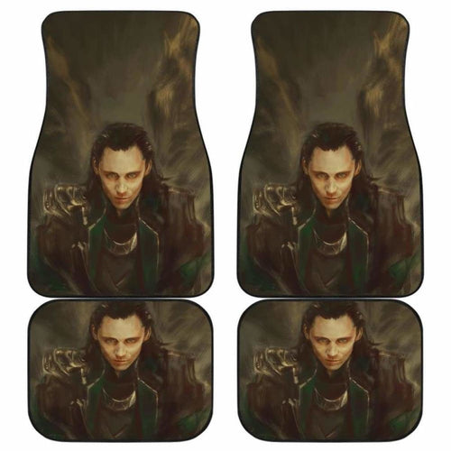 Loki Art Car Floor Mats Universal Fit - CarInspirations