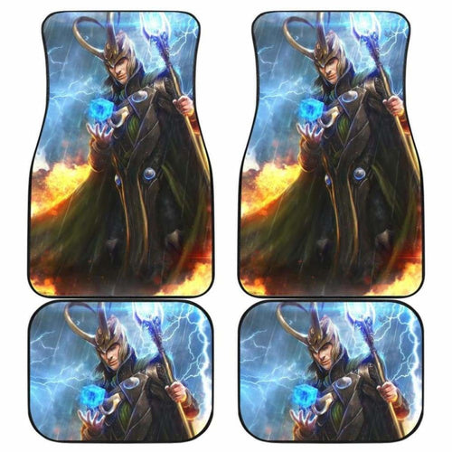 Loki Thunder Car Floor Mats Universal Fit - CarInspirations