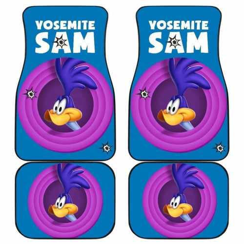 Looney Tunes Car Floor Mats World Of Mayhem Road Runner Face Universal Fit 051012 - CarInspirations