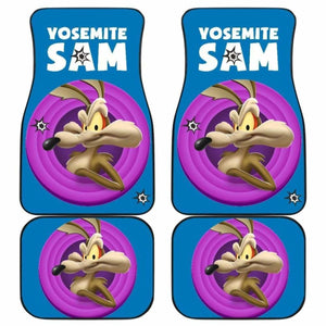 Looney Tunes Car Floor Mats World Of Mayhem Wile E Coyote Wolf Universal Fit 051012 - CarInspirations