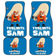 Load image into Gallery viewer, Looney Tunes Car Floor Mats World Of Mayhem Yosemite Bullet Sign Universal Fit 051012 - CarInspirations