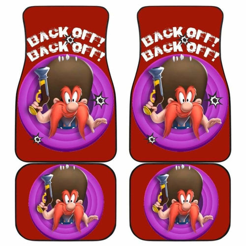 Looney Tunes Car Floor Mats World Of Mayhem Yosemite Double Back Off Gun Universal Fit 051012 - CarInspirations