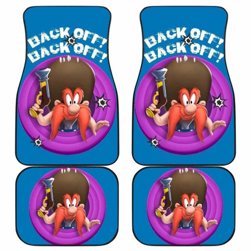 Looney Tunes Car Floor Mats World Of Mayhem Yosemite Double Back Off Gun Universal Fit 051012 - CarInspirations