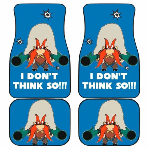 Looney Tunes Car Floor Mats World Of Mayhem Yosemite Guns I DonT Think So Universal Fit 051012 - CarInspirations