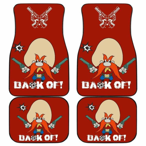 Looney Tunes Car Floor Mats World Of Mayhem Yosemite Guns Target Universal Fit 051012 - CarInspirations