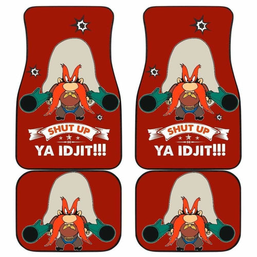 Looney Tunes Car Floor Mats World Of Mayhem Yosemite Guns Ya Idjit Universal Fit 051012 - CarInspirations