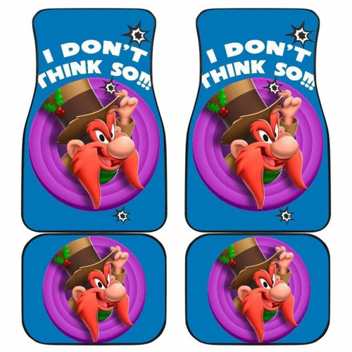 Looney Tunes Car Floor Mats World Of Mayhem Yosemite I DonT Think So Now Universal Fit 051012 - CarInspirations