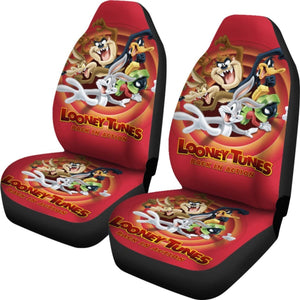 Looney Tunes Car Seat Covers Cartoon Fan Gift H200212 Universal Fit 225311 - CarInspirations
