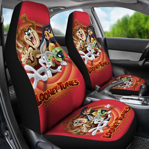 Looney Tunes Car Seat Covers Cartoon Fan Gift H200212 Universal Fit 225311 - CarInspirations