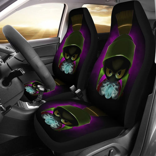 Looney Tunes Cartoon Martian Car Seat Covers H200215 Universal Fit 225311 - CarInspirations