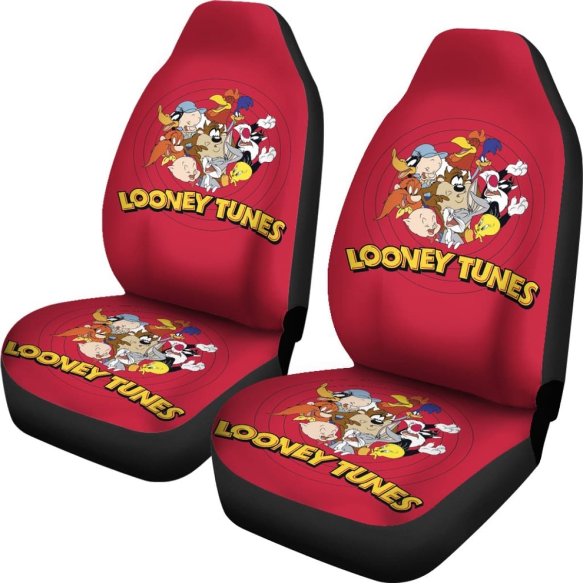 Looney Tunes Funny Car Seat Covers Cartoon Fan Gift H200212 Universal ...