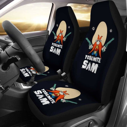 Looney Tunes Yosemite Sam Car Seat Cover Fan Gift Universal Fit 051012 - CarInspirations