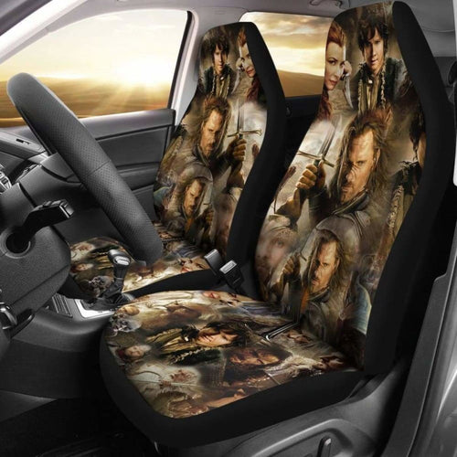 Lord Of The Rings Movie Fan Gift Car Seat Covers Universal Fit 051012 - CarInspirations