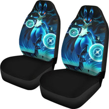 Load image into Gallery viewer, Lucario Pokemon Car Seat Covers Amazing Best Gift Ideas 2020 Universal Fit 090505 - CarInspirations