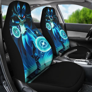 Lucario Pokemon Car Seat Covers Amazing Best Gift Ideas 2020 Universal Fit 090505 - CarInspirations