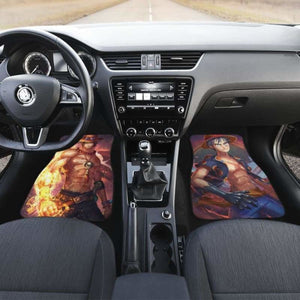 Luffy Ace One Piece Car Floor Mats Universal Fit 051912 - CarInspirations