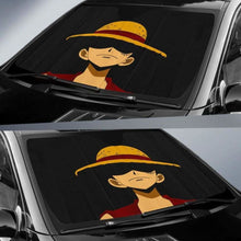 Load image into Gallery viewer, Luffy Anime One Peace Car Sun Shades 918b Universal Fit - CarInspirations