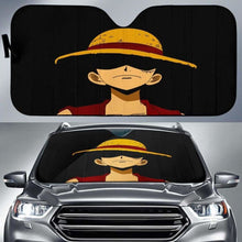 Load image into Gallery viewer, Luffy Anime One Peace Car Sun Shades 918b Universal Fit - CarInspirations