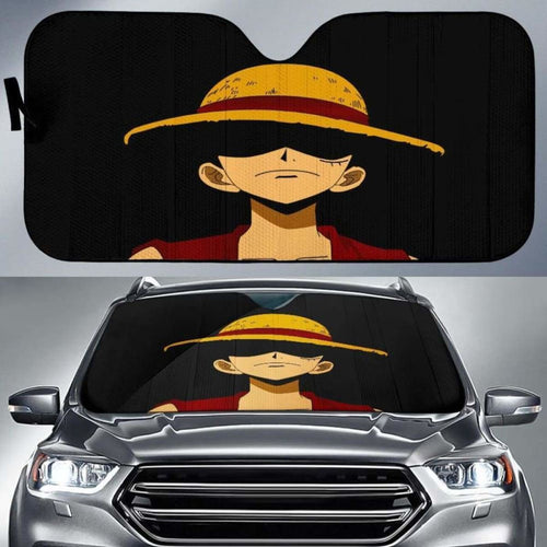 Luffy Anime One Peace Car Sun Shades 918b Universal Fit - CarInspirations