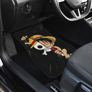 Luffy Cute One Piece Car Floor Mats Anime Fan Gift H040220 Universal Fit 225311 - CarInspirations