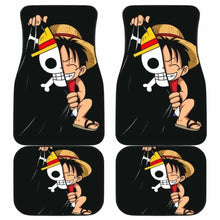 Load image into Gallery viewer, Luffy Cute One Piece Car Floor Mats Universal Fit 051912 - CarInspirations