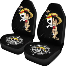 Load image into Gallery viewer, Luffy Cute One Piece Car Seat Covers Anime Fan Gift H040120 Universal Fit 225311 - CarInspirations