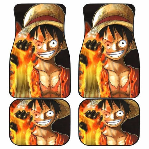 Luffy One Piece Car Floor Mats Universal Fit 051912 - CarInspirations