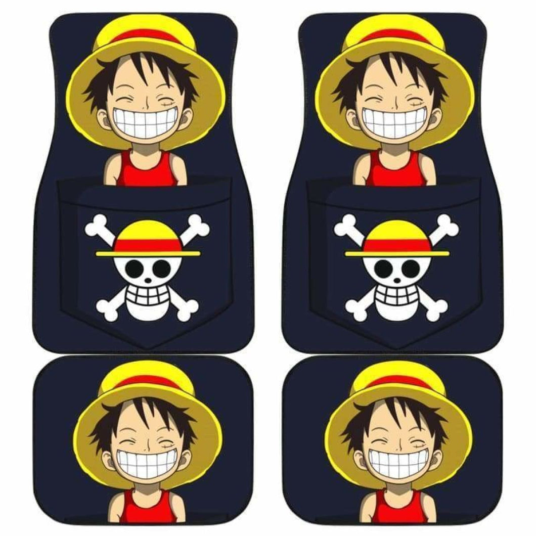 Luffy One Piece Car Floor Mats Universal Fit 051912 - CarInspirations