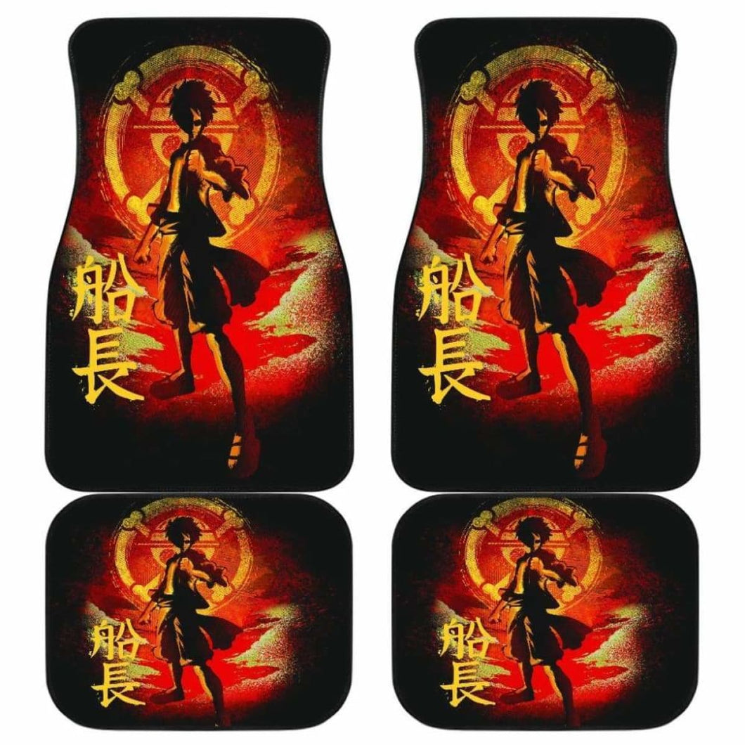 Luffy One Piece Car Floor Mats Universal Fit - CarInspirations