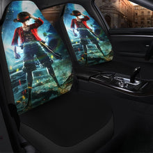 Load image into Gallery viewer, Luffy Onepiece Anime Best Anime 2020 Seat Covers Amazing Best Gift Ideas 2020 Universal Fit 090505 - CarInspirations