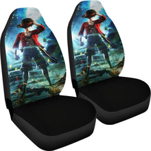 Load image into Gallery viewer, Luffy Onepiece Anime Best Anime 2020 Seat Covers Amazing Best Gift Ideas 2020 Universal Fit 090505 - CarInspirations