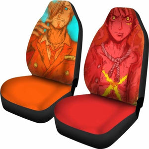 Luffy Sanji One Piece Car Seat Covers Universal Fit 051312 - CarInspirations