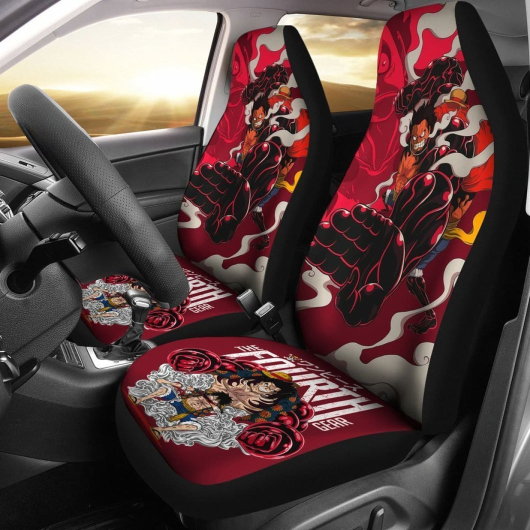 Luffy The Fourth Gear One Piece Car Seat Covers Lt03 Universal Fit 225721 - CarInspirations