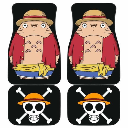 Luffy Totoro One Piece Car Floor Mats Universal Fit 051912 - CarInspirations