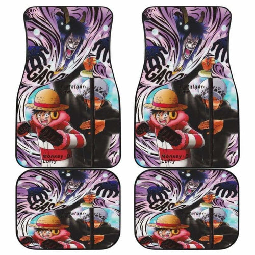 Luffy Vs Law One Piece Car Floor Mats Universal Fit 051912 - CarInspirations
