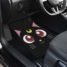 Load image into Gallery viewer, Luna Cat Sailor Moon Car Floor Mats Universal Fit 051912 - CarInspirations