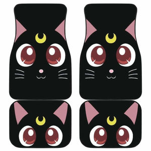 Luna Cat Sailor Moon Car Floor Mats Universal Fit 051912 - CarInspirations