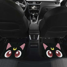 Load image into Gallery viewer, Luna Cat Sailor Moon Car Floor Mats Universal Fit 051912 - CarInspirations