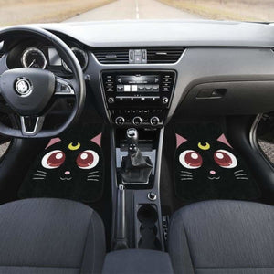 Luna Cat Sailor Moon Car Floor Mats Universal Fit 051912 - CarInspirations