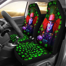 Load image into Gallery viewer, Mad Hatter Car Seat Covers Alice In Wonderland Movie Fan Gift Universal Fit 051012 - CarInspirations