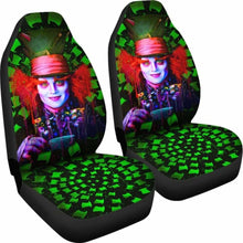 Load image into Gallery viewer, Mad Hatter Car Seat Covers Alice In Wonderland Movie Fan Gift Universal Fit 051012 - CarInspirations