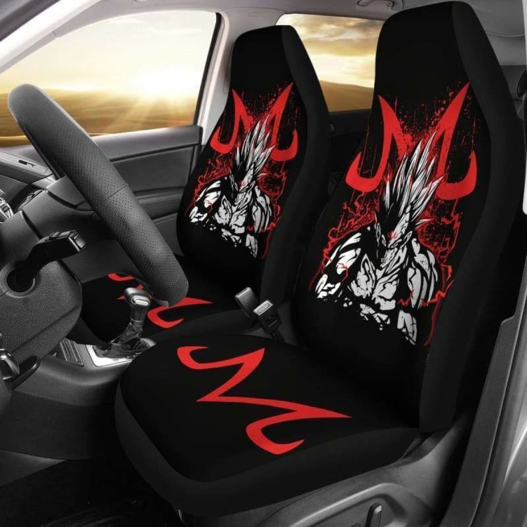 Majin Vegeta Dragon Ball Car Seat Covers Universal Fit 051312 - CarInspirations